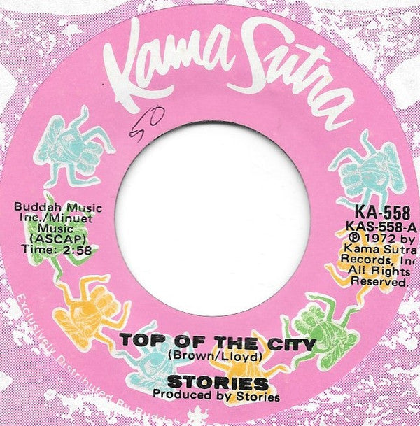 Stories : Top Of The City (7", Single)