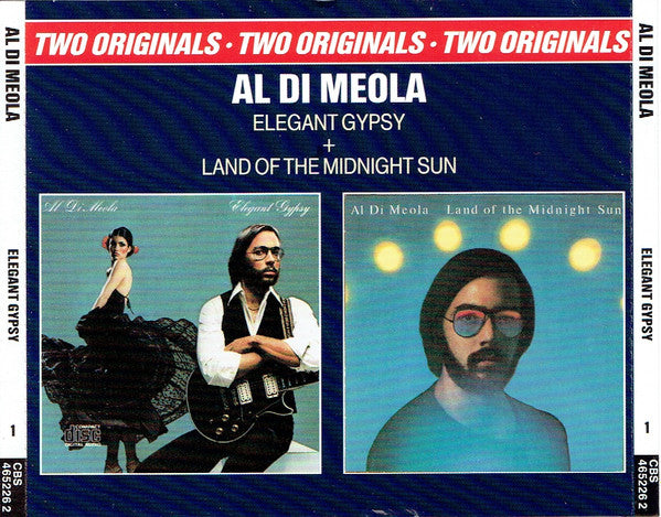 Al Di Meola : Elegant Gypsy + Land Of The Midnight Sun (CD, Album, RE + CD, Album, RE + Comp)