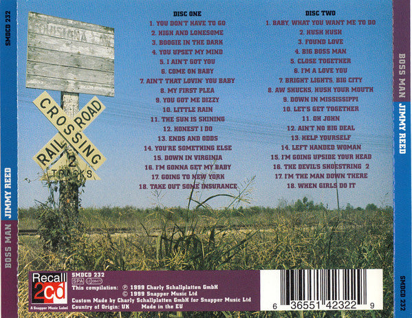 Jimmy Reed : Boss Man (2xCD, Comp)