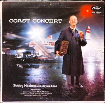 Bobby Hackett And His Jazz Band : Coast Concert (LP, Album, Mono)