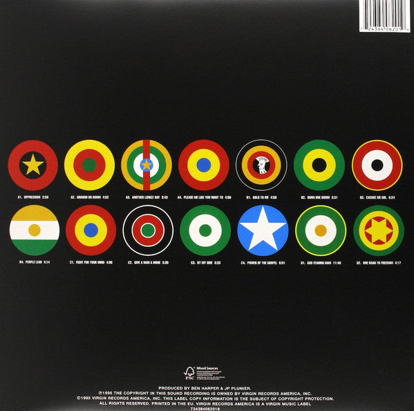 Ben Harper : Fight For Your Mind (2xLP, Album, RE, 180)