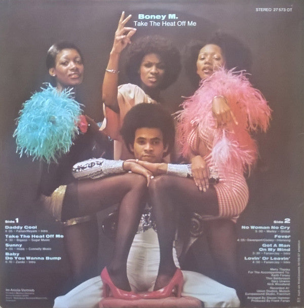 Boney M. : Take The Heat Off Me (LP, Album)