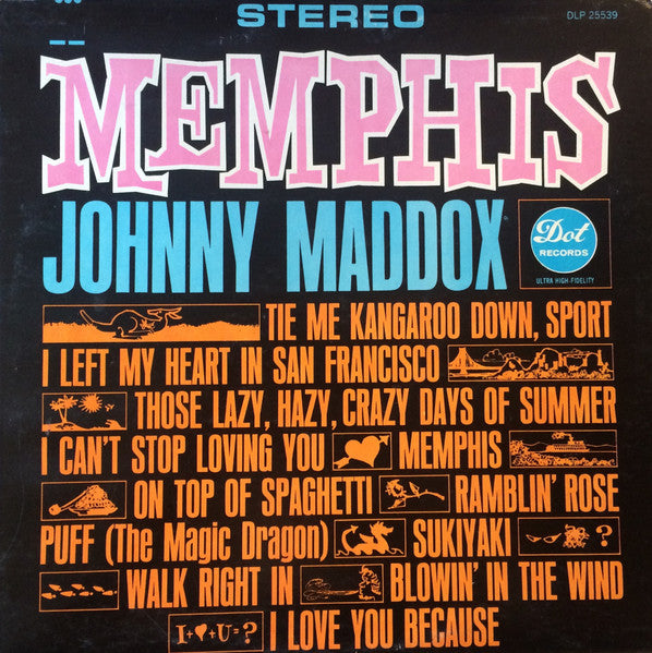 Johnny Maddox (2) : Memphis (LP)