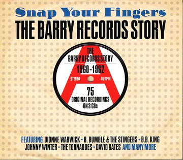 Various : Snap Your Fingers - The Barry Records Story 1960-1962 (3xCD, Comp)