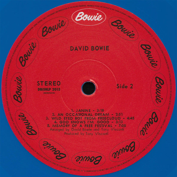 David Bowie : Man Of Words / Man Of Music (LP, Album, Ltd, RE, RM, Blu)