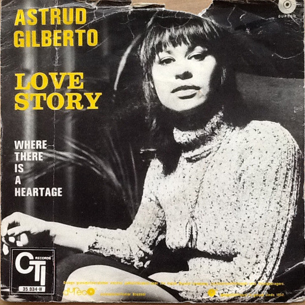 Astrud Gilberto : Love Story (7", Single)