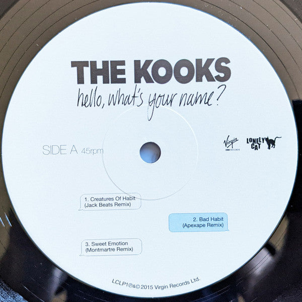 The Kooks : Hello, What's Your Name? (2x12", Album)
