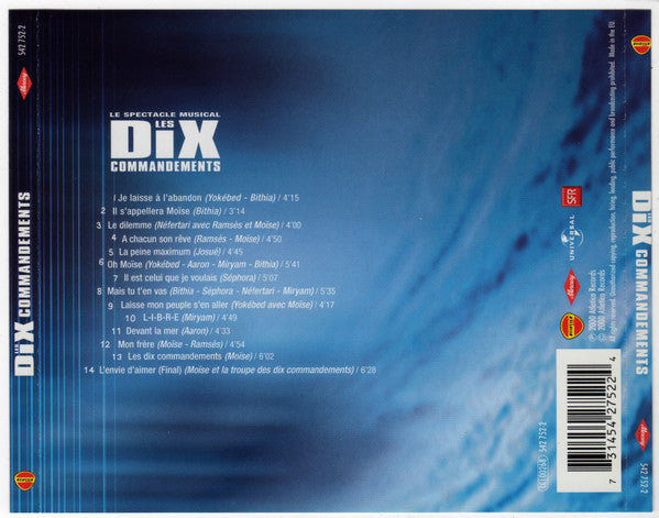 Les Dix Commandements : Les Dix Commandements (CD, Album)