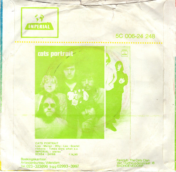 The Cats : Where Have I Been Wrong / The Greatest Thing (7", Single)