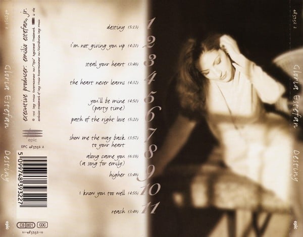 Gloria Estefan : Destiny (CD, Album)