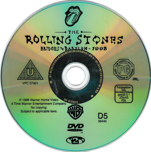 The Rolling Stones : Bridges To Babylon Tour '97 - 98 (DVD-V, Multichannel)