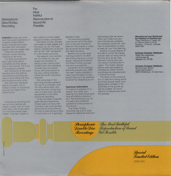 Rob McConnell & The Boss Brass : Big Band Jazz (2xLP, Album, Ltd)