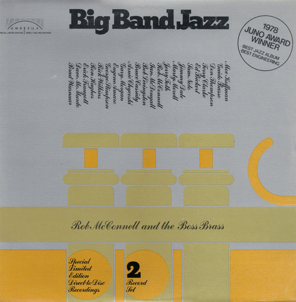 Rob McConnell & The Boss Brass : Big Band Jazz (2xLP, Album, Ltd)