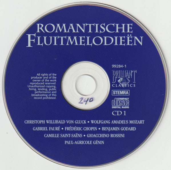 Various : Romantische Fluitmelodieën (3xCD, Comp)