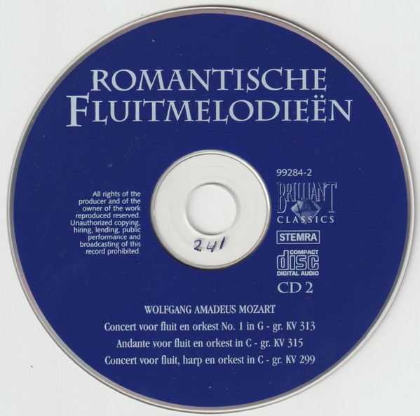 Various : Romantische Fluitmelodieën (3xCD, Comp)