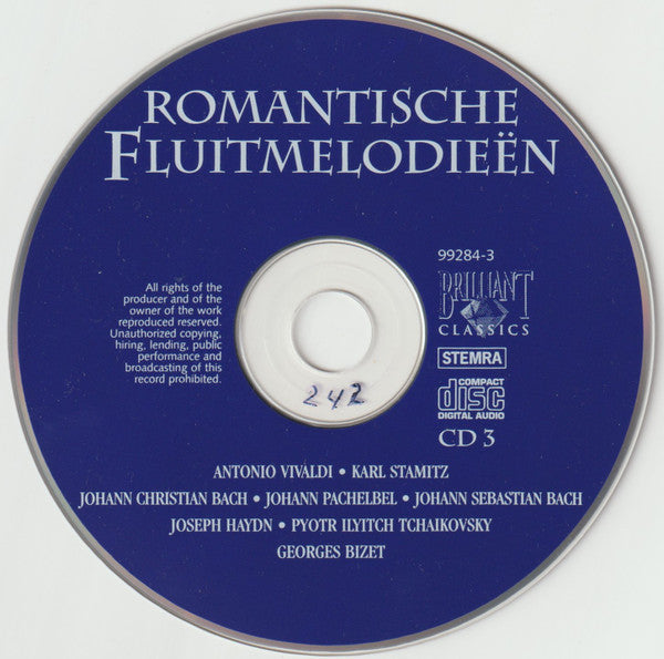 Various : Romantische Fluitmelodieën (3xCD, Comp)