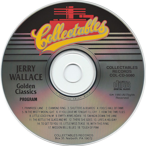 Jerry Wallace : Golden Classics (CD, Comp)