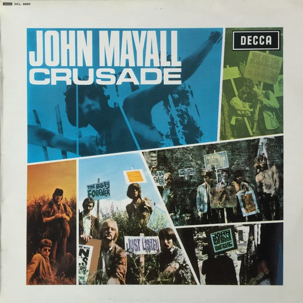 John Mayall, John Mayall & The Bluesbreakers : Crusade (LP, Album)