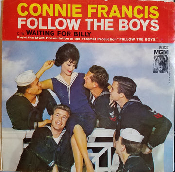 Connie Francis : Follow The Boys / Waiting For Billy (7", Single, Pic)