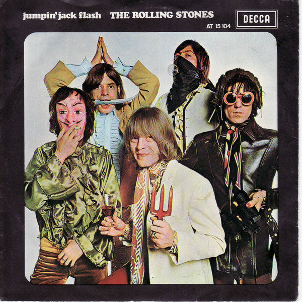 The Rolling Stones : Jumpin' Jack Flash / Child Of The Moon (7", Single)