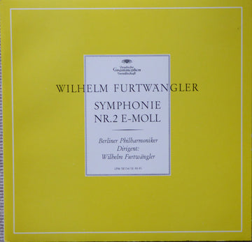 Wilhelm Furtwängler : Symphonie Nr.2 E-Moll (2xLP, Album, Mono)