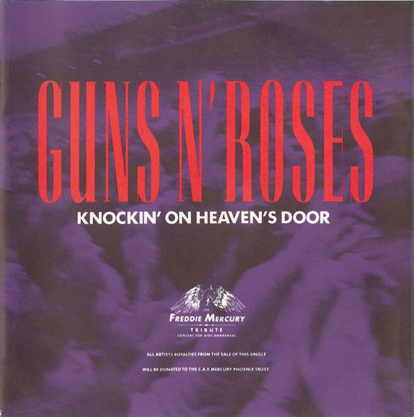 Guns N' Roses : Knockin' On Heaven's Door (7", Single)