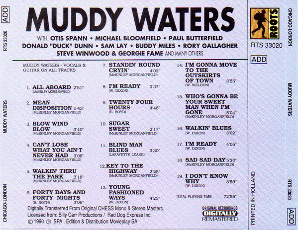 Muddy Waters : Chicago - London (CD, Comp, RM)
