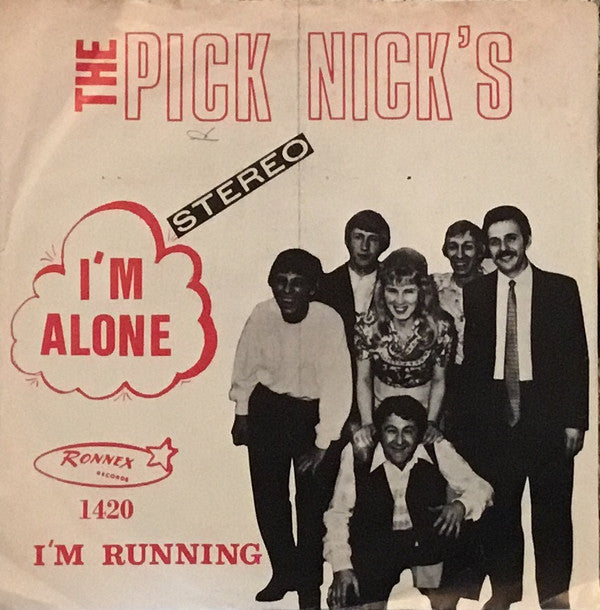 The Picknicks : I'm Alone / I'm Running (7", Single, Red)