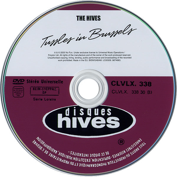 The Hives : Tussles In Brussels (DVD-V, Multichannel)