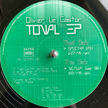 Olivier Le Castor : Tonal EP (12")