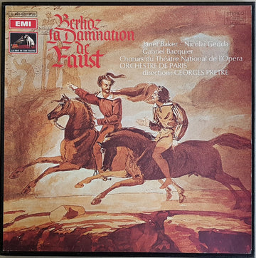 Berlioz* / Janet Baker, Nicolai Gedda, Gabriel Bacquier, Chœur National De L'Opéra*, Orchestre De Paris Direction : Georges Prêtre : La Damnation De Faust (2xLP, Album + Box)