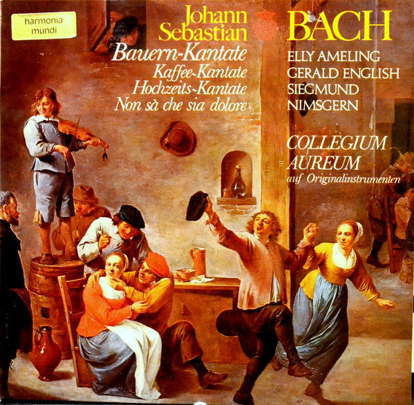 Johann Sebastian Bach, Elly Ameling, Gerald English, Siegmund Nimsgern, Collegium Aureum : Bauern-Kantate / Kaffee-Kantate / Hochzeits-Kantate / Nen Sa Che Sia Dolore (2xLP)