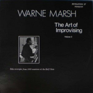 Warne Marsh : The Art of Improvising Volume 2 (LP, Album)