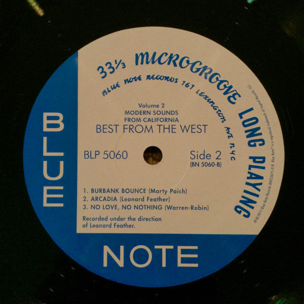 Various : Best From The West Vol. 2 • Modern Sounds From California (10", Comp, Mono, RE)