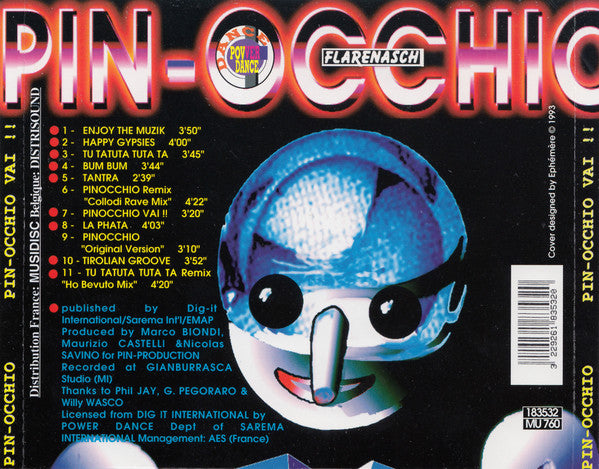 Pin-Occhio : Pin-Occhio Vai!! (CD, Album)