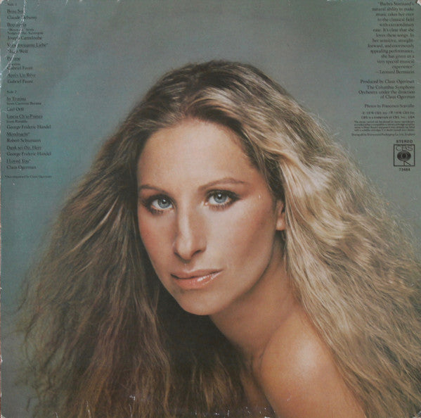 Barbra Streisand : Classical ... Barbra (LP, Album)