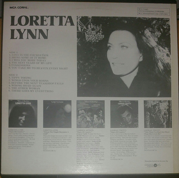 Loretta Lynn : Before The Next Teardrop Falls (LP, Comp)