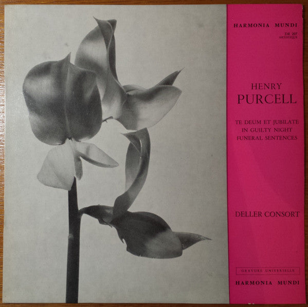 Henry Purcell - Deller Consort, Stour Music Festival Chamber Orchestra, Alfred Deller : Te Deum Et Jubilate Deo / I Guilty Night / Man That Is Born Of A Woman (LP, Mono)