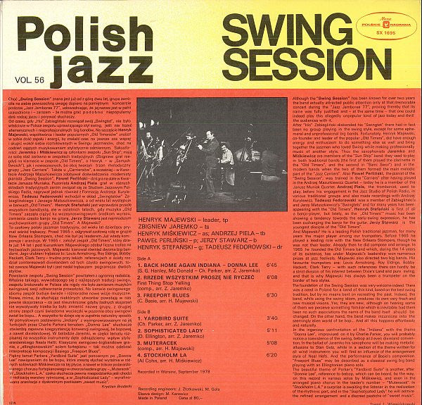 Swing Session : Swing Session (LP, Album, Red)