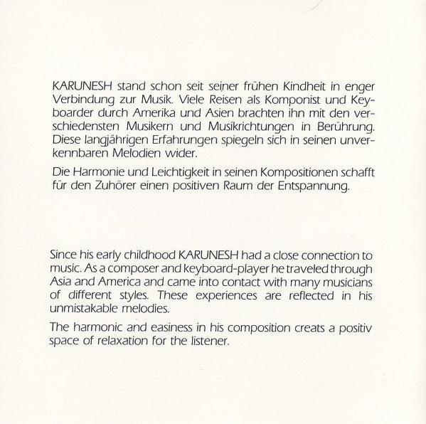 Karunesh : Colours Of Light (CD, Album)