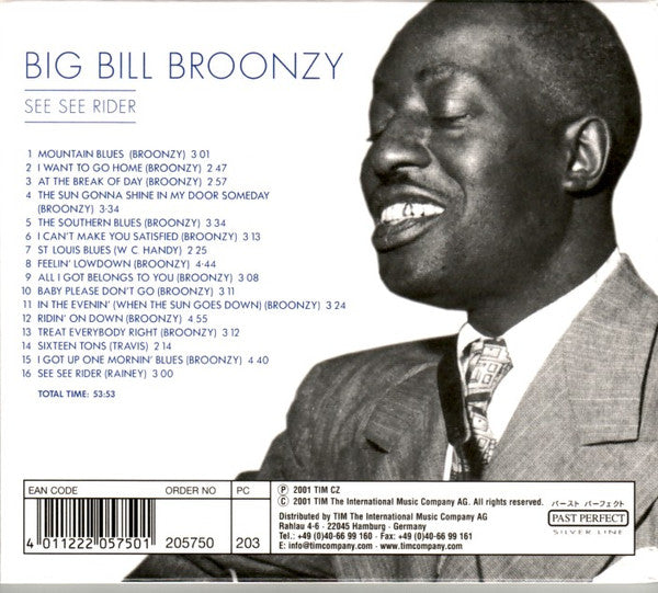 Big Bill Broonzy : See See Rider (CD, Comp)