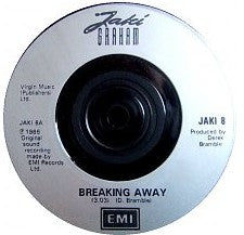 Jaki Graham : Breaking Away (7", Single, Inj)