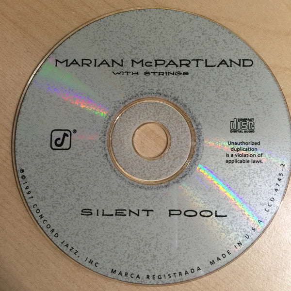 Marian McPartland With Strings : Silent Pool (CD, Album)