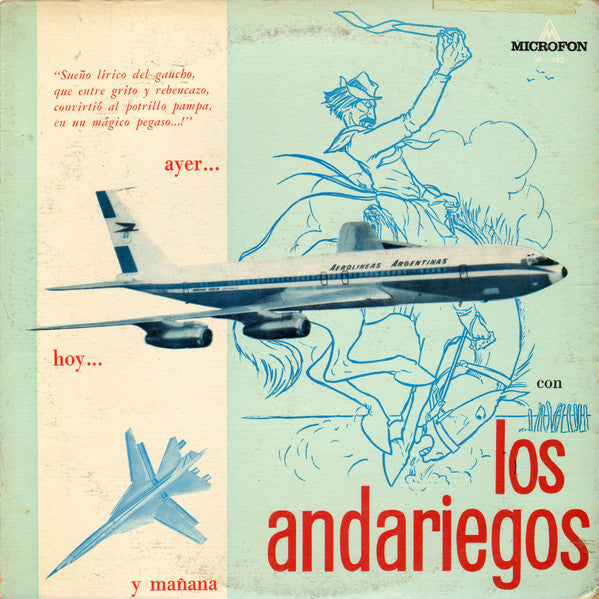 Los Andariegos : Ayer... Hoy Y Mañana (LP, Album)