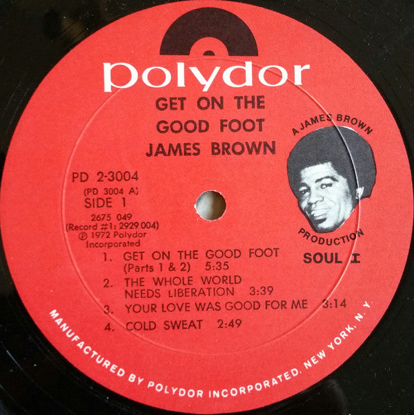 James Brown : Get On The Good Foot (2xLP, Album, Mon)