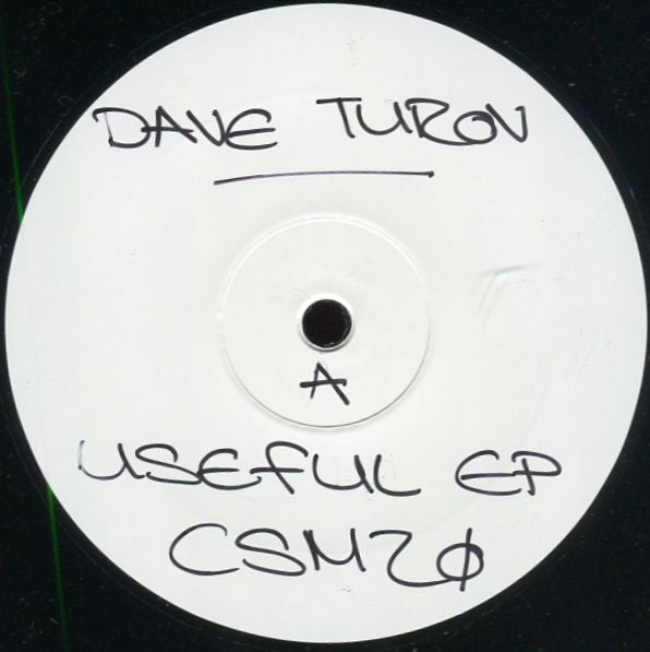 Dave Turov : Useful EP (12", W/Lbl)