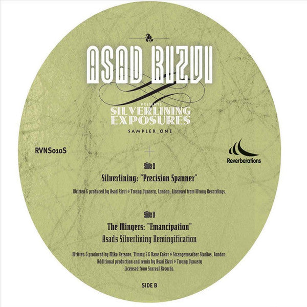 Silverlining / The Mingers : Silverlining Exposures Sampler 1 (12", Smplr)