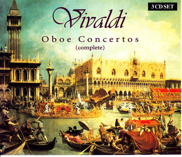 Antonio Vivaldi : Oboe Concertos (Complete) (3xCD, Album)