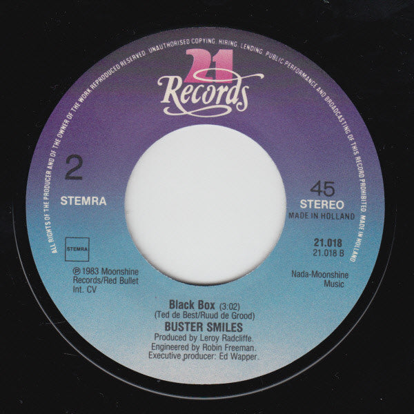 Buster Smiles : Slowin' Down Time (7", Single)