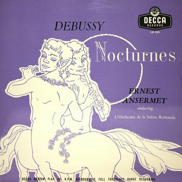 Claude Debussy, Ernest Ansermet, L'Orchestre De La Suisse Romande : Nocturnes (10")